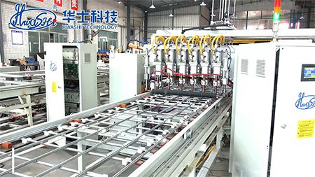 IBC Tote Cage Welding Line