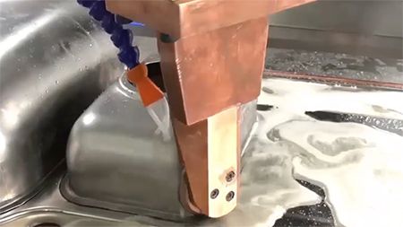 Stainless Steel Sink Welding Line