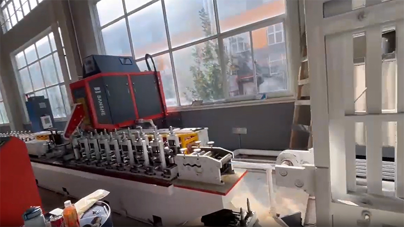 FX28 Automatic Straight Seam Welded Pipe Production Line