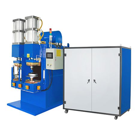 Automotive cap nut spot welding machine