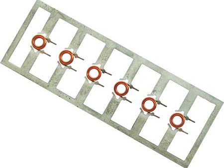 Electronic components soldering