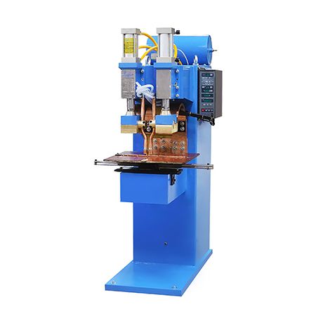 Dual head spot welding machine