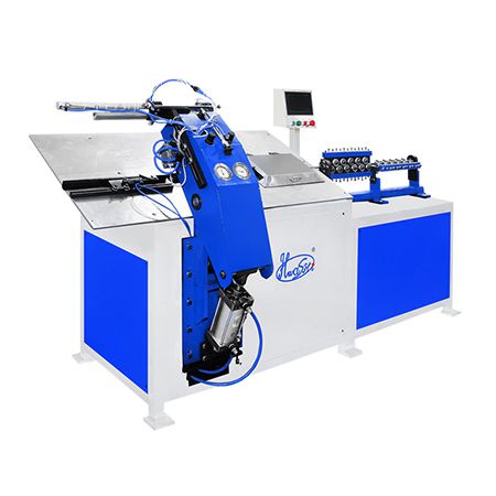 Automatic bending and butt welding machine