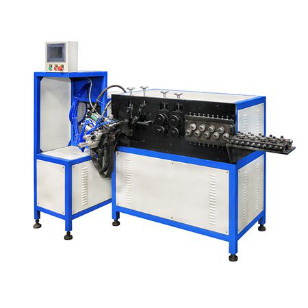 Automatic ring making and butt welding machine