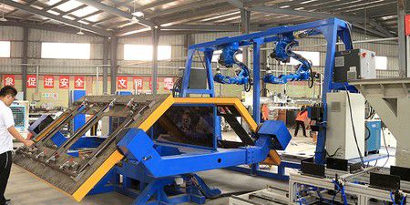 Double sets positioner, cycle working