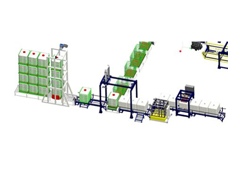 IBC cage frame bending machine