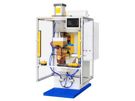 Stainless steel kettle spout projection welder