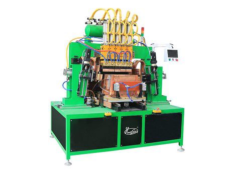 Multi-head mesh welding machine