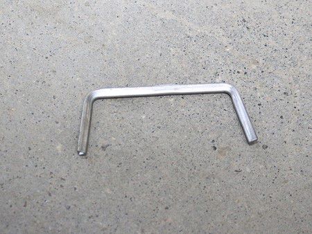Steel handle edge trim bending machine