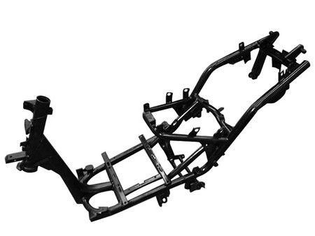 Motorcycle frame welding