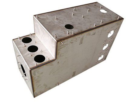 Gas tank cabinet welding