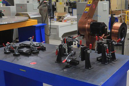 Welding robots