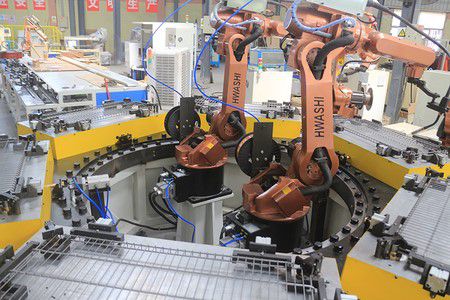 Welding robots