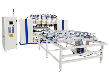Multi-point spot welding machine (for metal pallet)