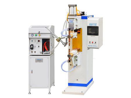 Automatic nut welding machine