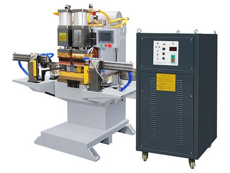 Distribution cabinet projection/spot welder