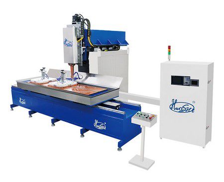CNC seam welding machine (for stainless steel sink making)