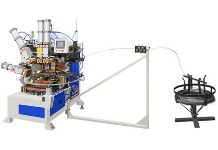 Single-station fan guard welding machine